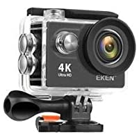 EKEN 4K Camara Deportiva acuatica WiFi H9R Sumergible hasta 30m 170 Grados 1080p 60fps Ultra HD Action CAM Accesorios…